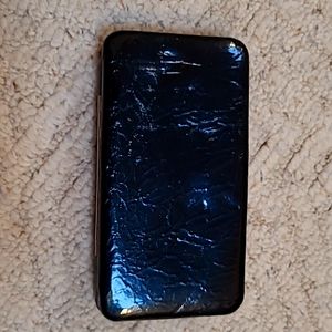 Metallic Dark Blue clutch